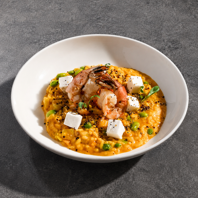 Risotto Achupetado.